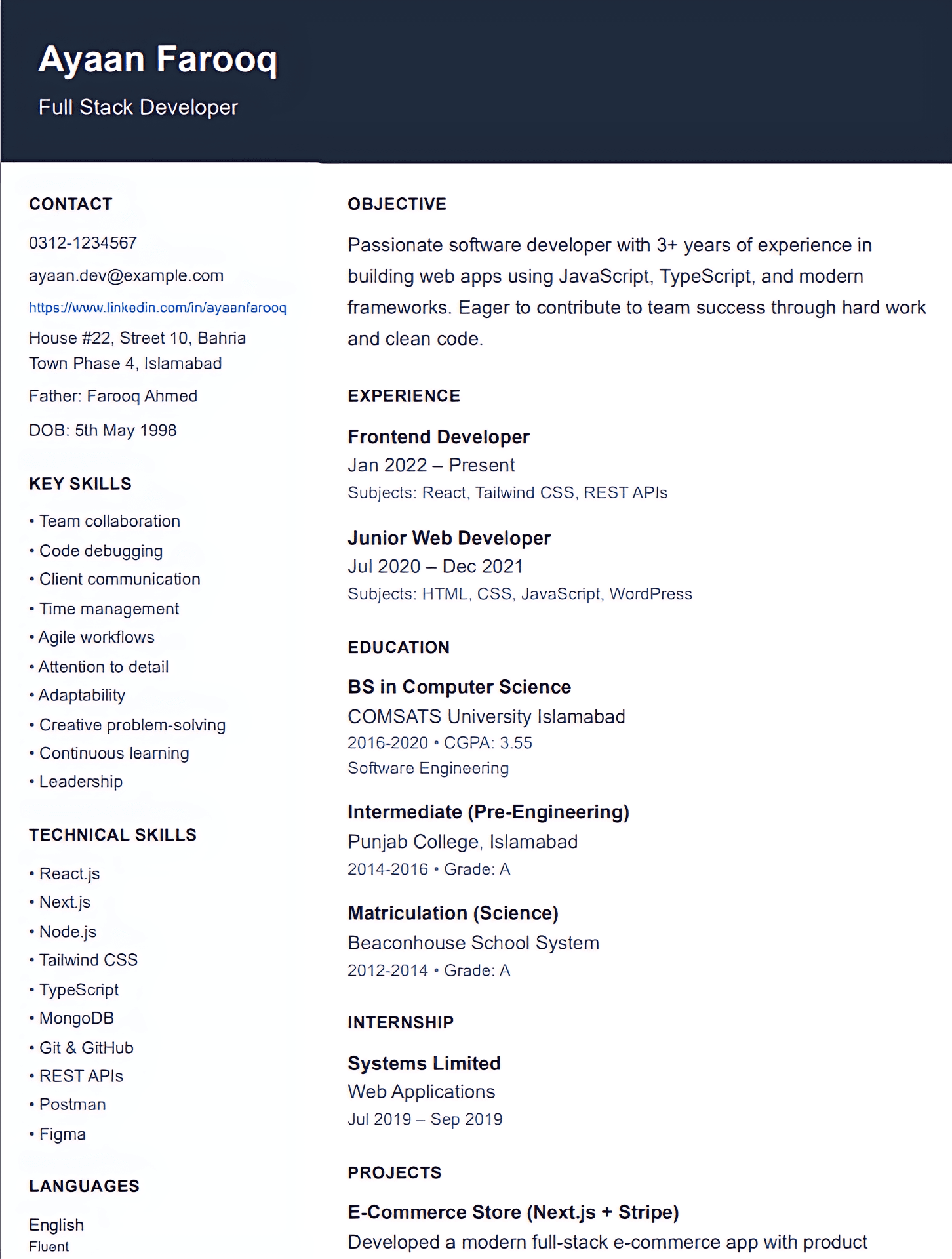 Business Professional